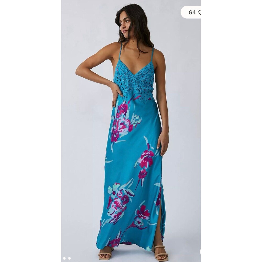 NWOT Free people Forever Yours Maxi Dress